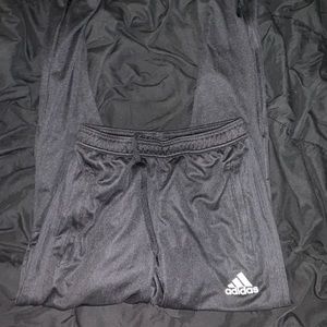 black adidas sweat pants